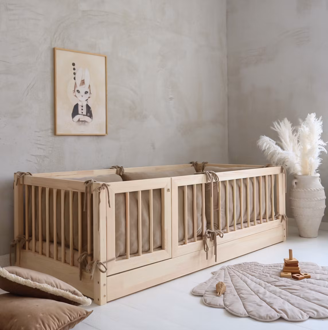 Børneseng Bonnie 100x200 cm