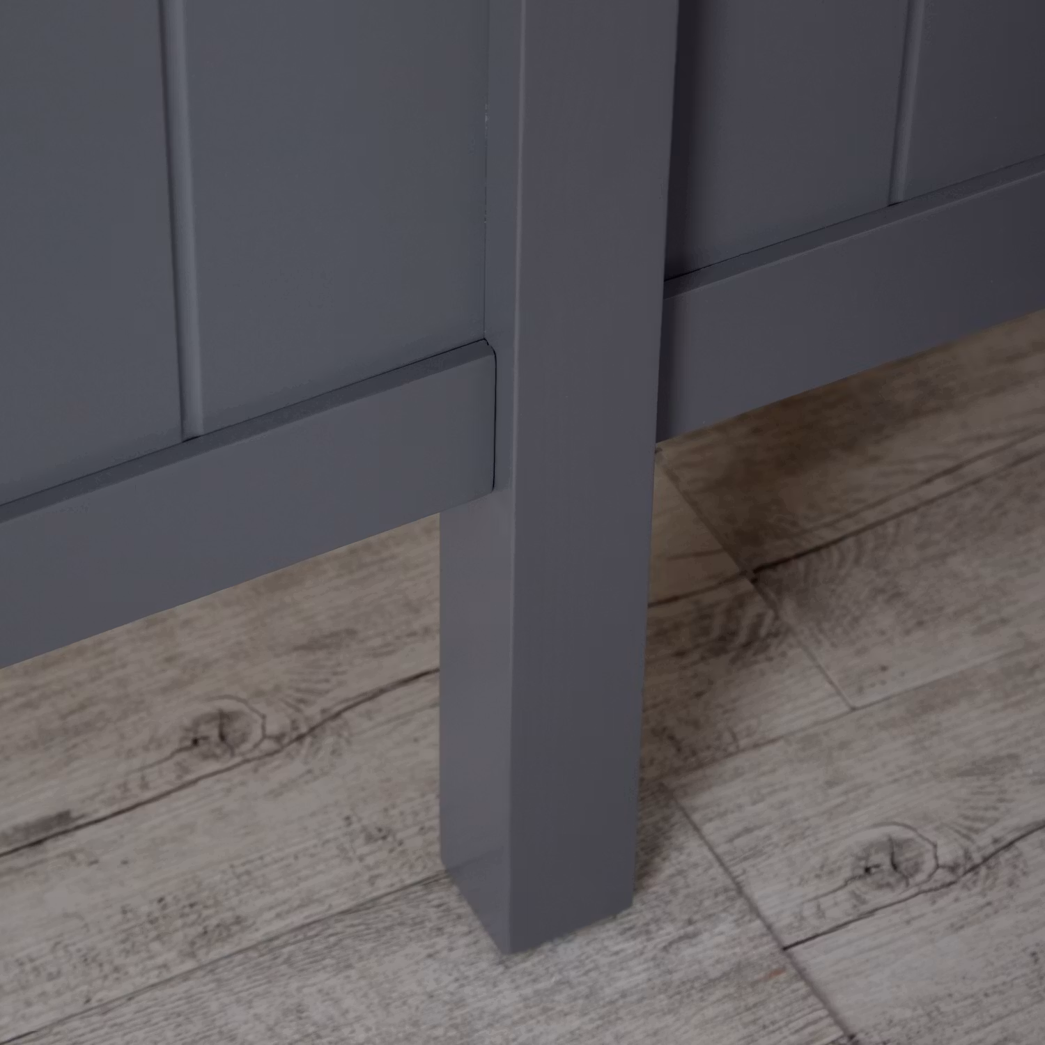 Grå køjeseng familieseng 140x200 / 90x200