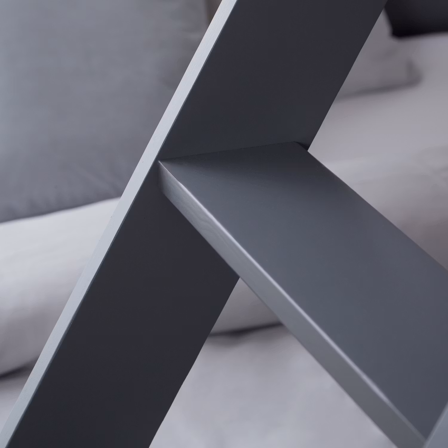 Grå køjeseng familieseng 140x200 / 90x200