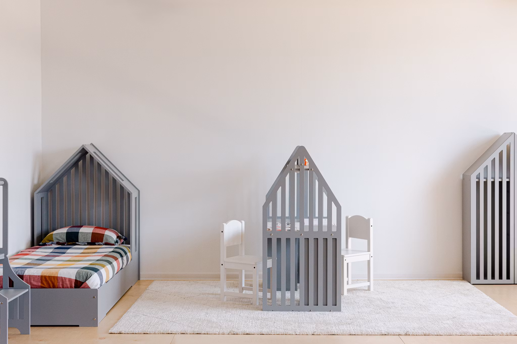 Duck Woodworks, Dobbeltskrivebord til søskende, STRIPED