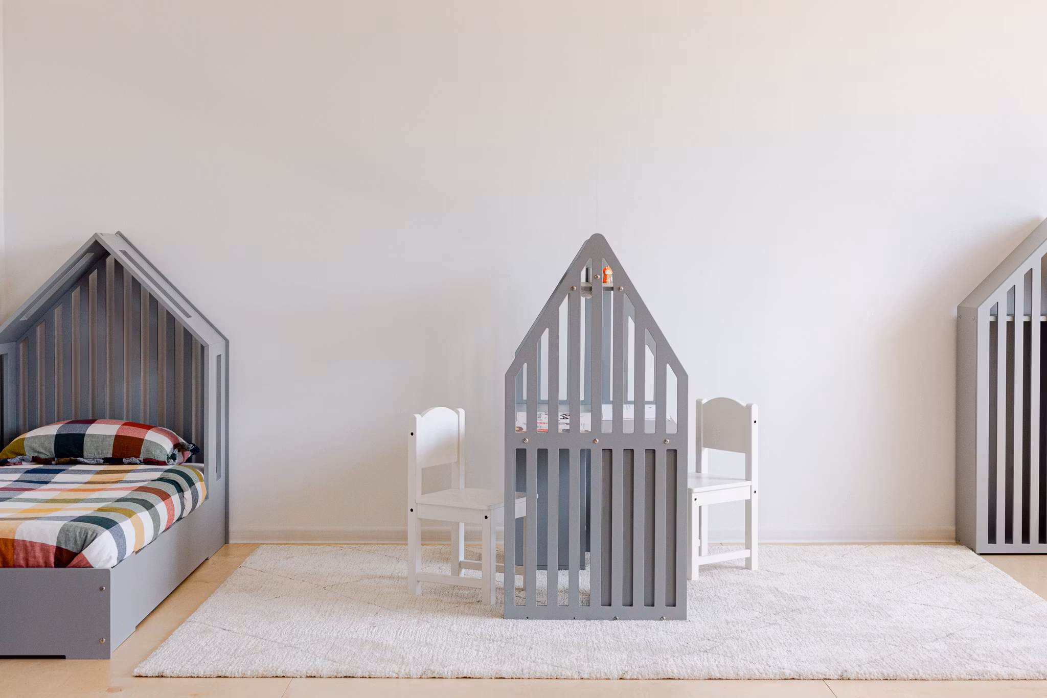 Duck Woodworks, Dobbeltskrivebord til søskende, STRIPED