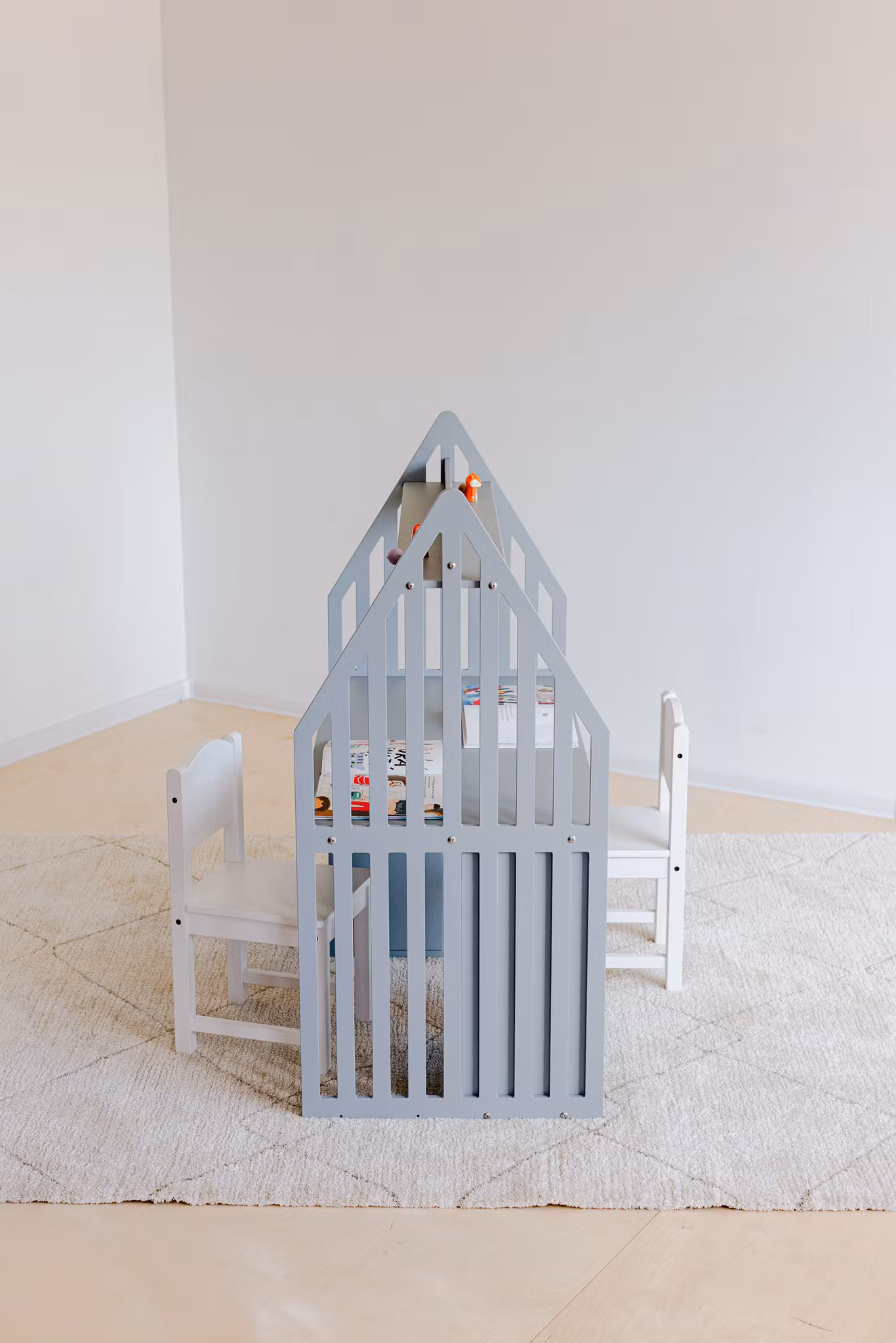 Duck Woodworks, Dobbeltskrivebord til søskende, STRIPED