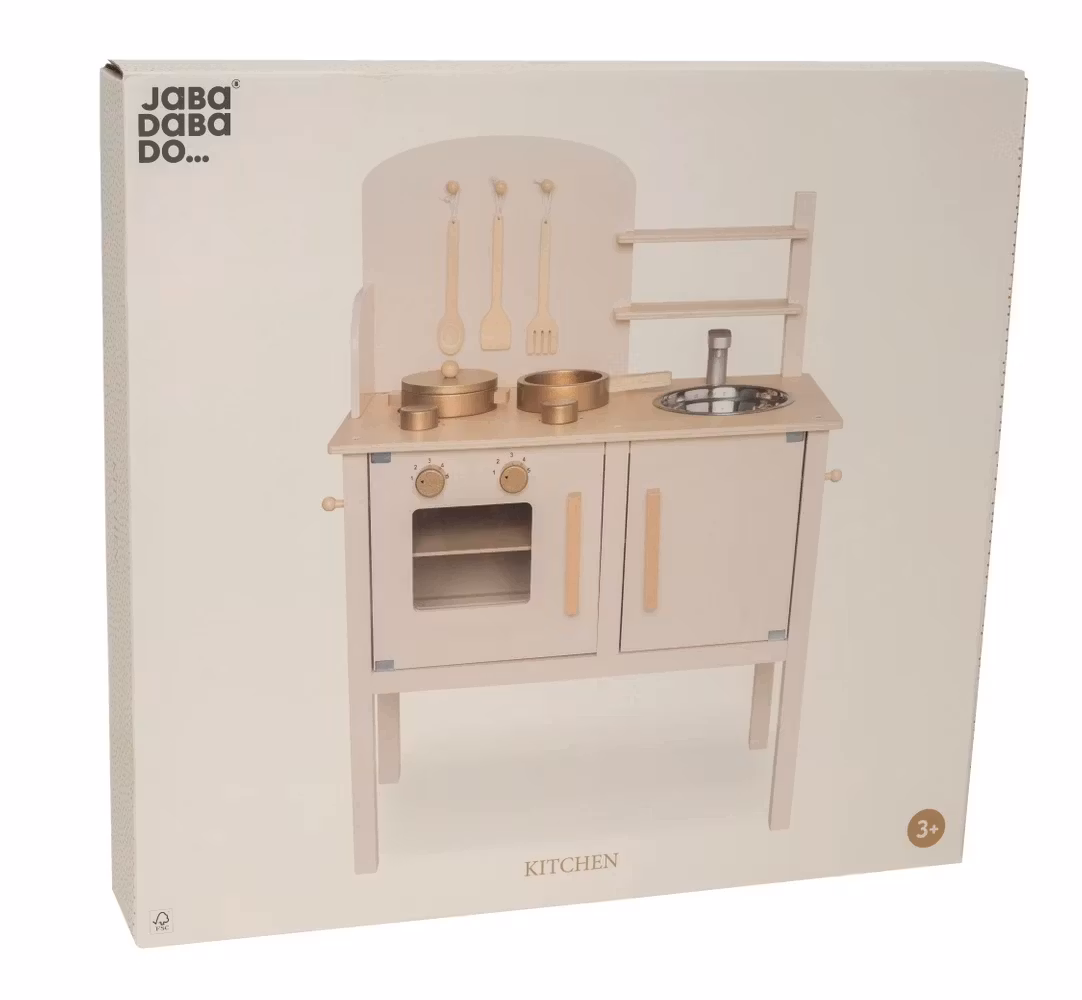 JaBaDaBaDo, legetøjskøkken beige