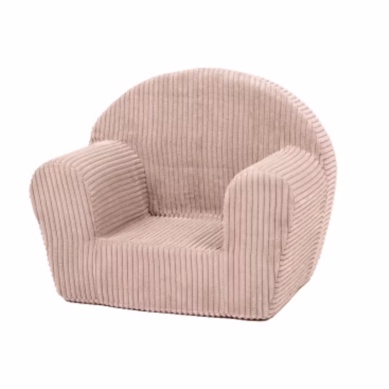 Sofa Beanbag lænestol, rosa manchester stof