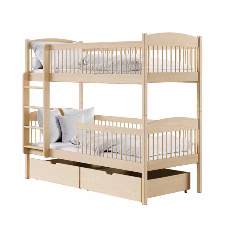 Køjeseng Lula med opbevaringsskuffer