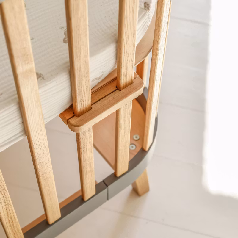 Grå tremmeseng Viva Luna