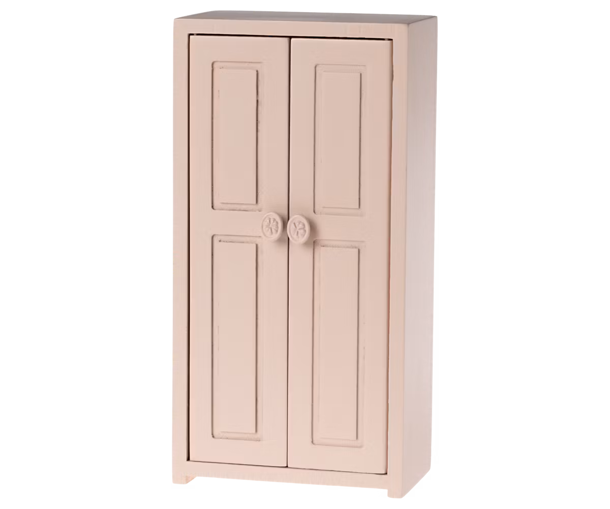 Maileg, Garderob til Mus, Lysrosa