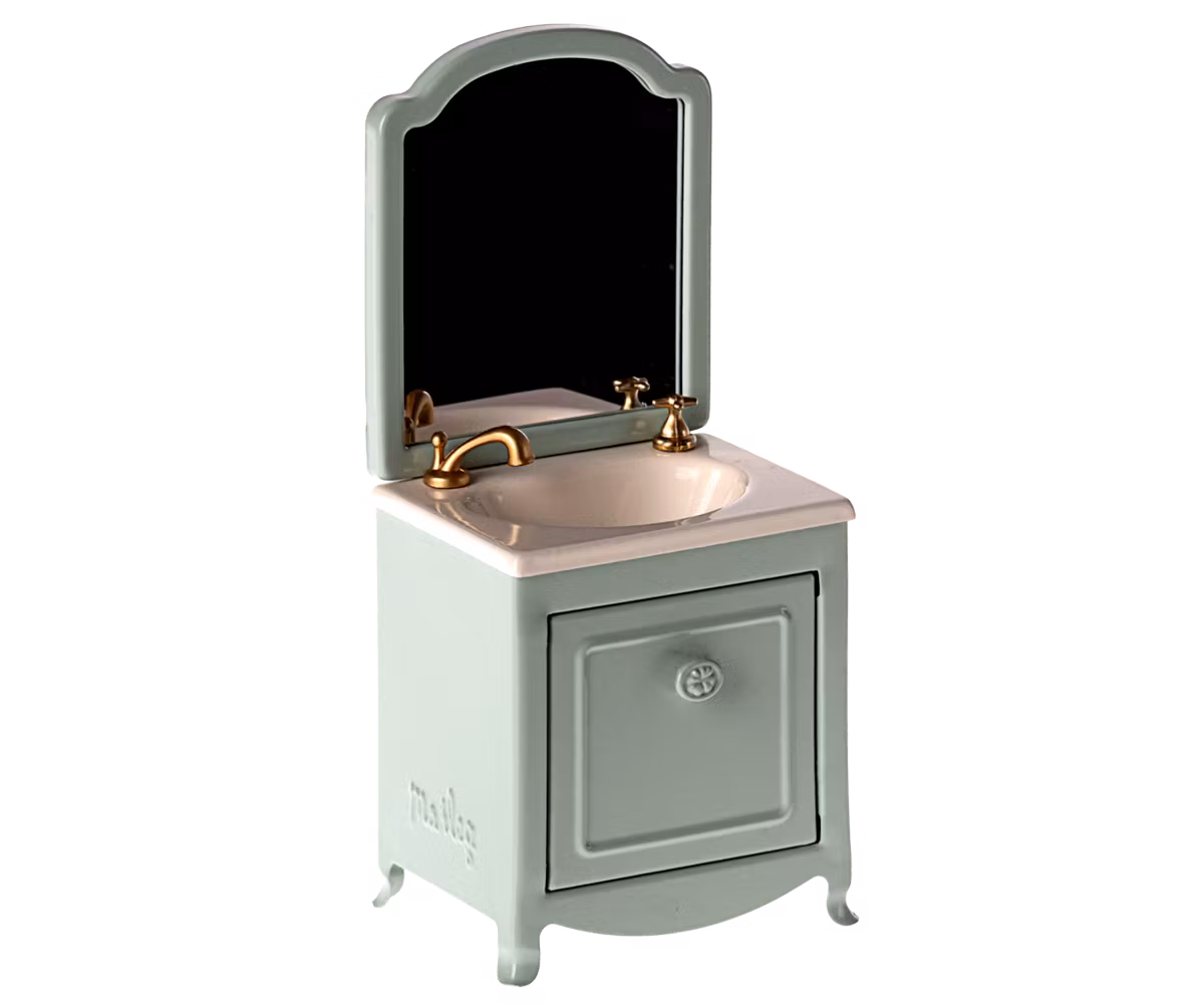 Maileg, Håndvask med spejl, mintgrøn