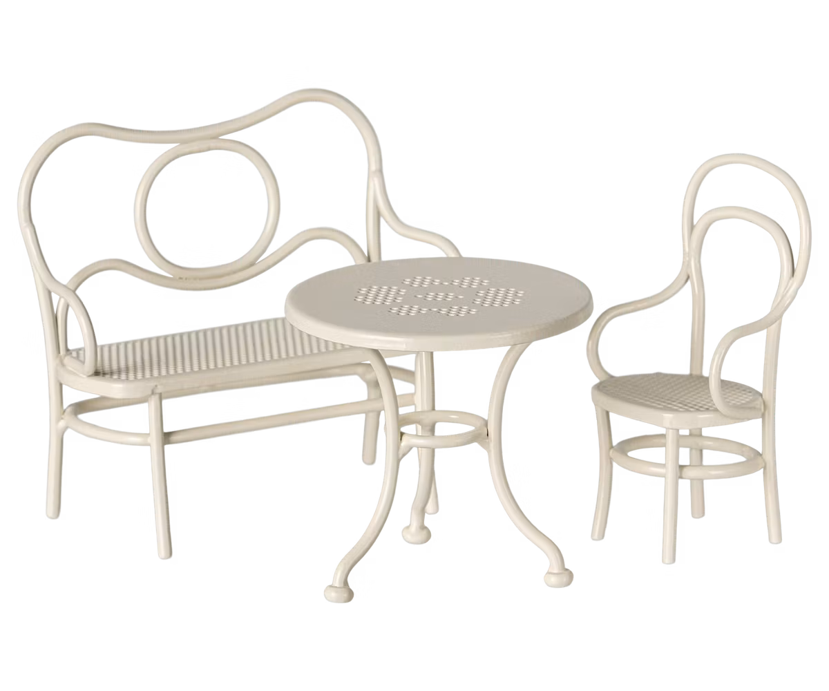 Maileg, Lille café-sæt til mus, offwhite