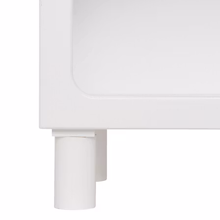 Natskab med 1 rum, hvidt