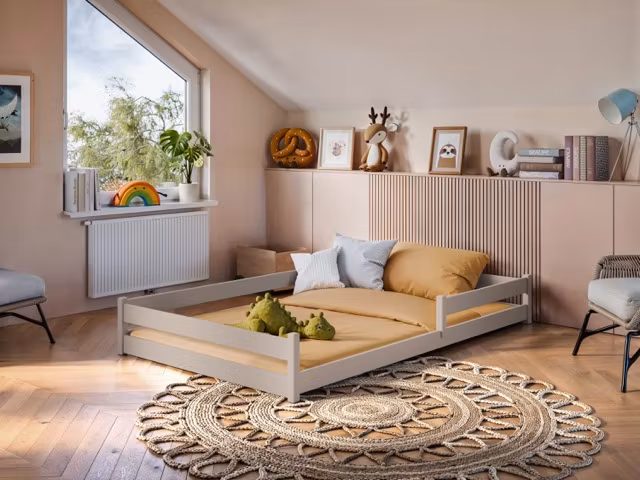 Børneseng Zora 120x200 cm, kashmir