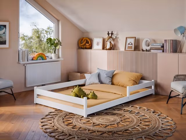 Børneseng Zora 120x200 cm, hvid