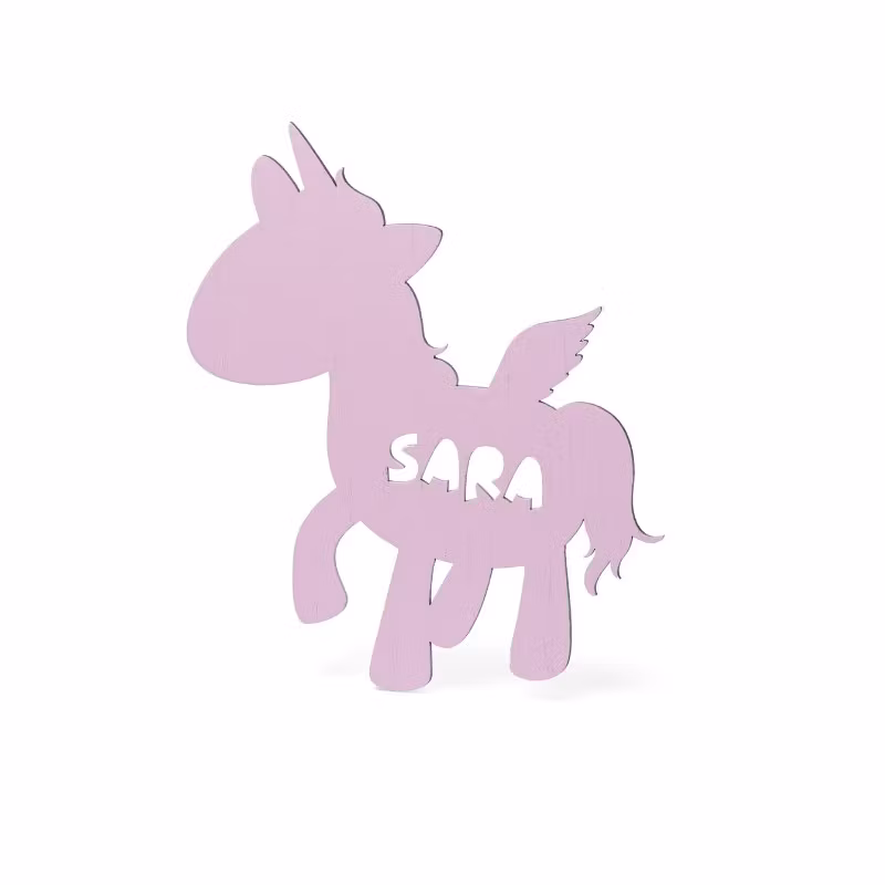 Personligt figurskilt – vægdekoration