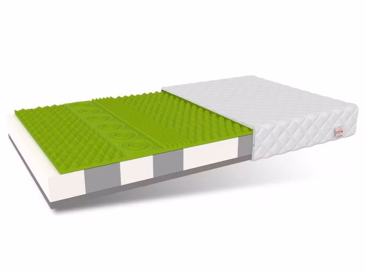 Skummadras Adriano, tykkelse 10-12 cm