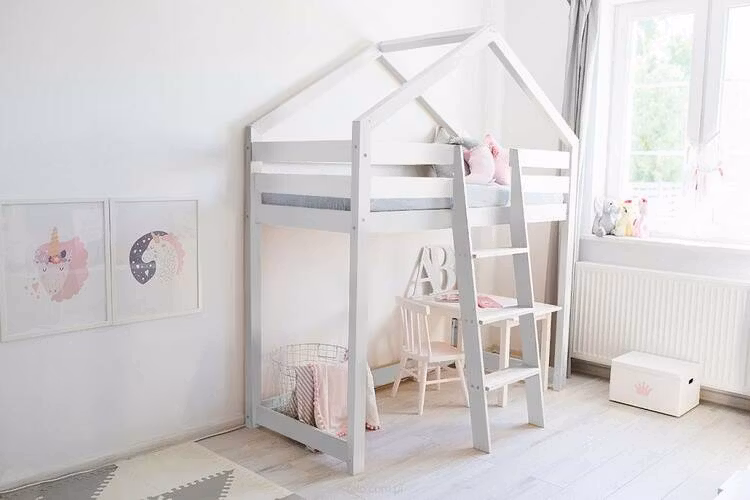 Højseng Mila DMPA hvid