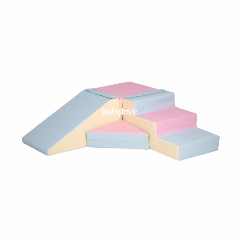 Bygbar pastel rutsjebane til børneværelset