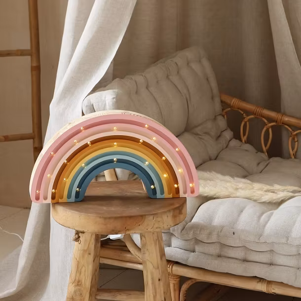 Little Lights, Lampe til børneværelset, Regnbue retro
