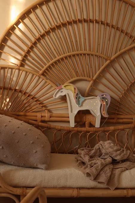 Little Lights, Lampe til børneværelset, Enhjørning regnbue