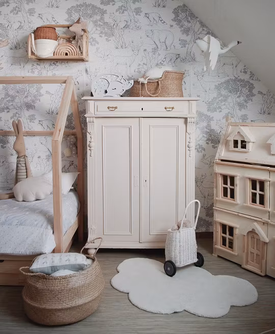 Little Lights, Lampe til børneværelset, Grå hjort