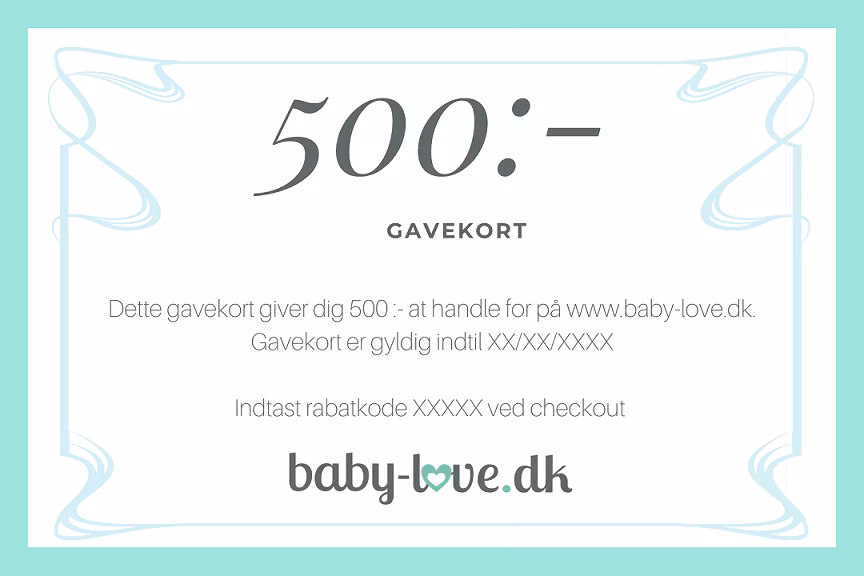Gavekort 500 kr