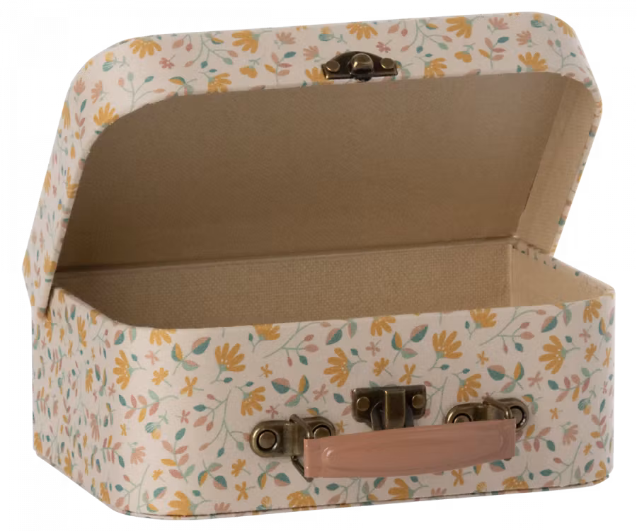 Maileg, opbevaringsæsker med stof 2-pak, Chevaux heureux