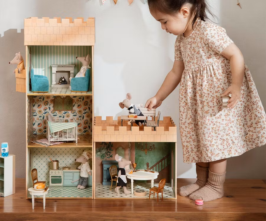 Maileg, havemøbler Mus