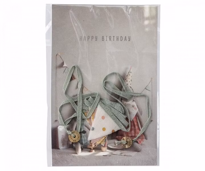 Maileg, mini vimpel til dukkehuset