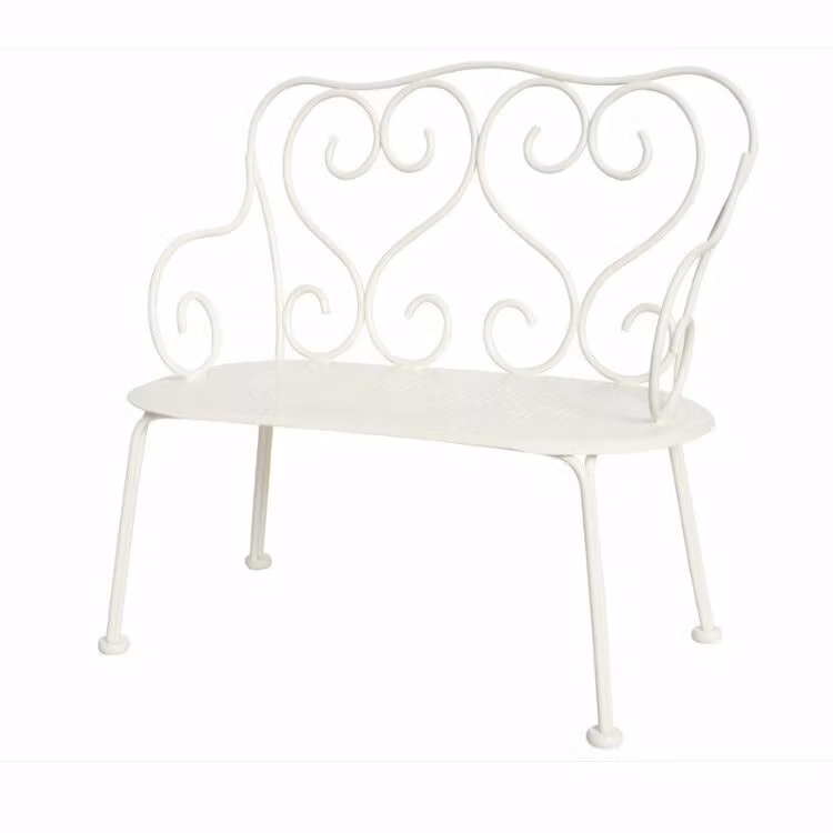 Maileg, romantisk bænk mini off white