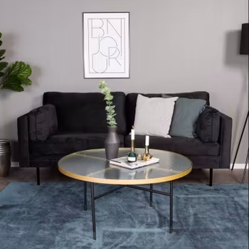 Boom – 3 sitssoffa svart