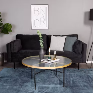 Boom – 3 sitssoffa svart
