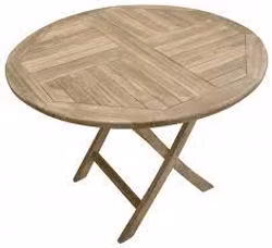 Matbord teak – ø100