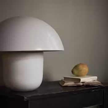 Carl Johan lampa Stor VIT