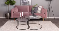 Boom – 3 sittsoffa gammalrosa
