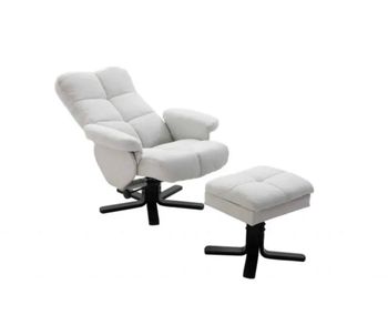 Reclinerfåtölj med ottoman