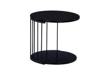 HOBART Soffbord-Svart MDF