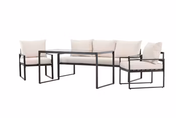 Catania Soffgrupper Svart Beige