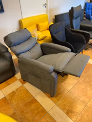 Fällbar fåtölj mörkgrön