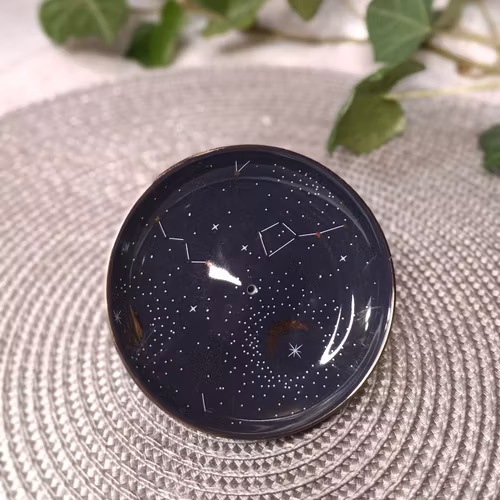 Rökelsehållare, Rund lila natthimmel