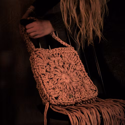 Stay True väska Frans - Cream rose