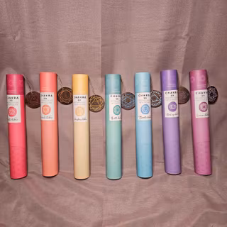 Chakra rökelse pinnar