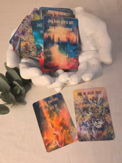 Mindfulnesskort på svenska barn- TinaArt