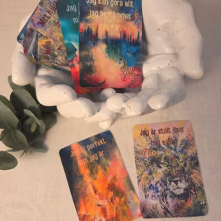 Mindfulnesskort på svenska barn- TinaArt