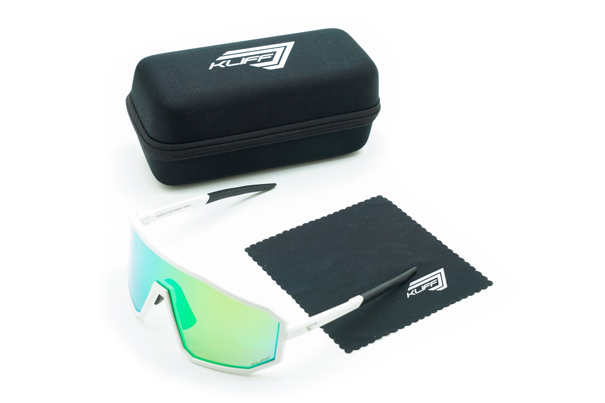 PODIUM WHITE - Green multilens