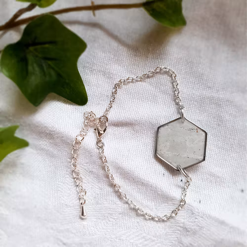 Hexagon bracelet