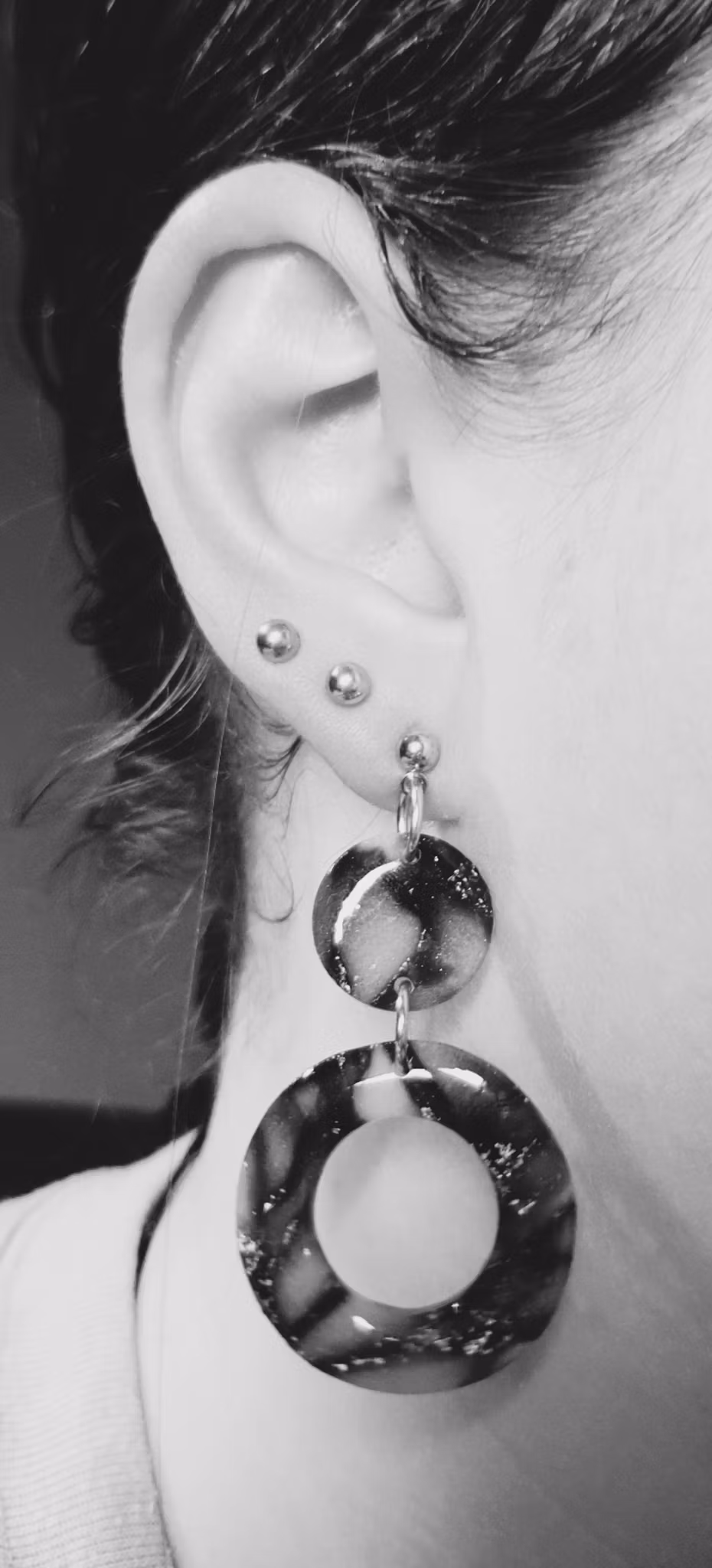 Red and green circles