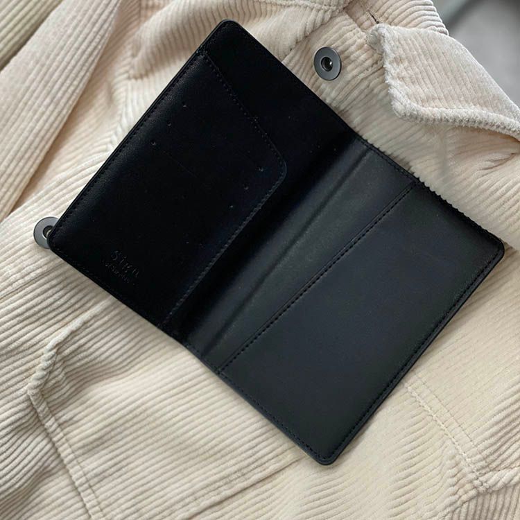 Black Smooth Pas etui