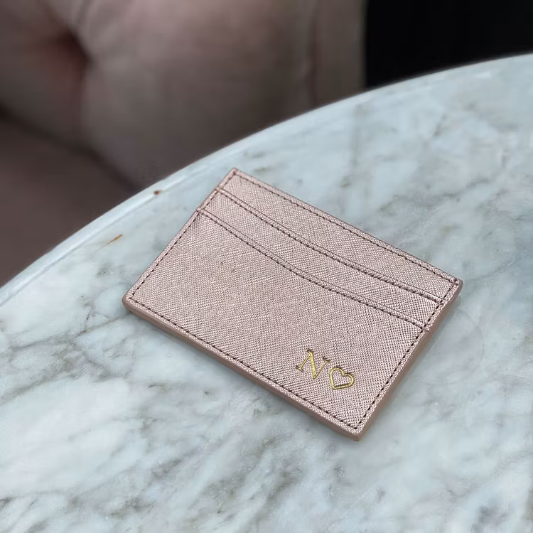 Pink metallic Kortholder