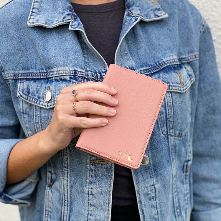 Cloudy Pink Pas etui