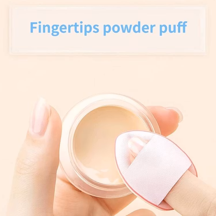 Mini powderpuff, rosa