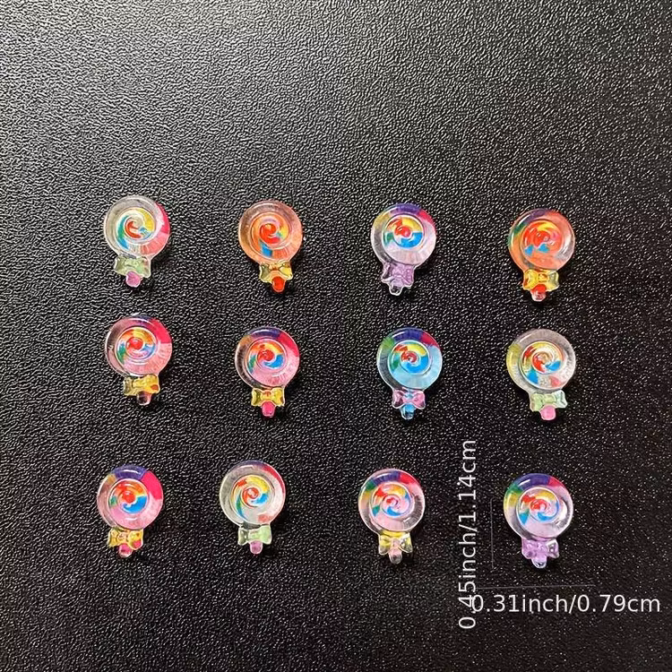 Lollipop i resin, 10pack